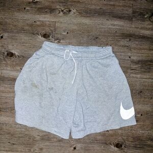Nike Heather Gray Sports Shorts